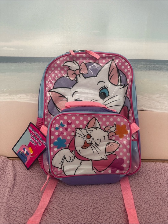 Disney Other - Marie The Aristocats Backpack and lunch bag